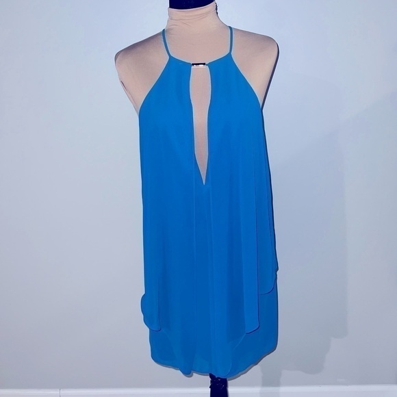 Bebe Strappy Flow Dress - Picture 1 of 5